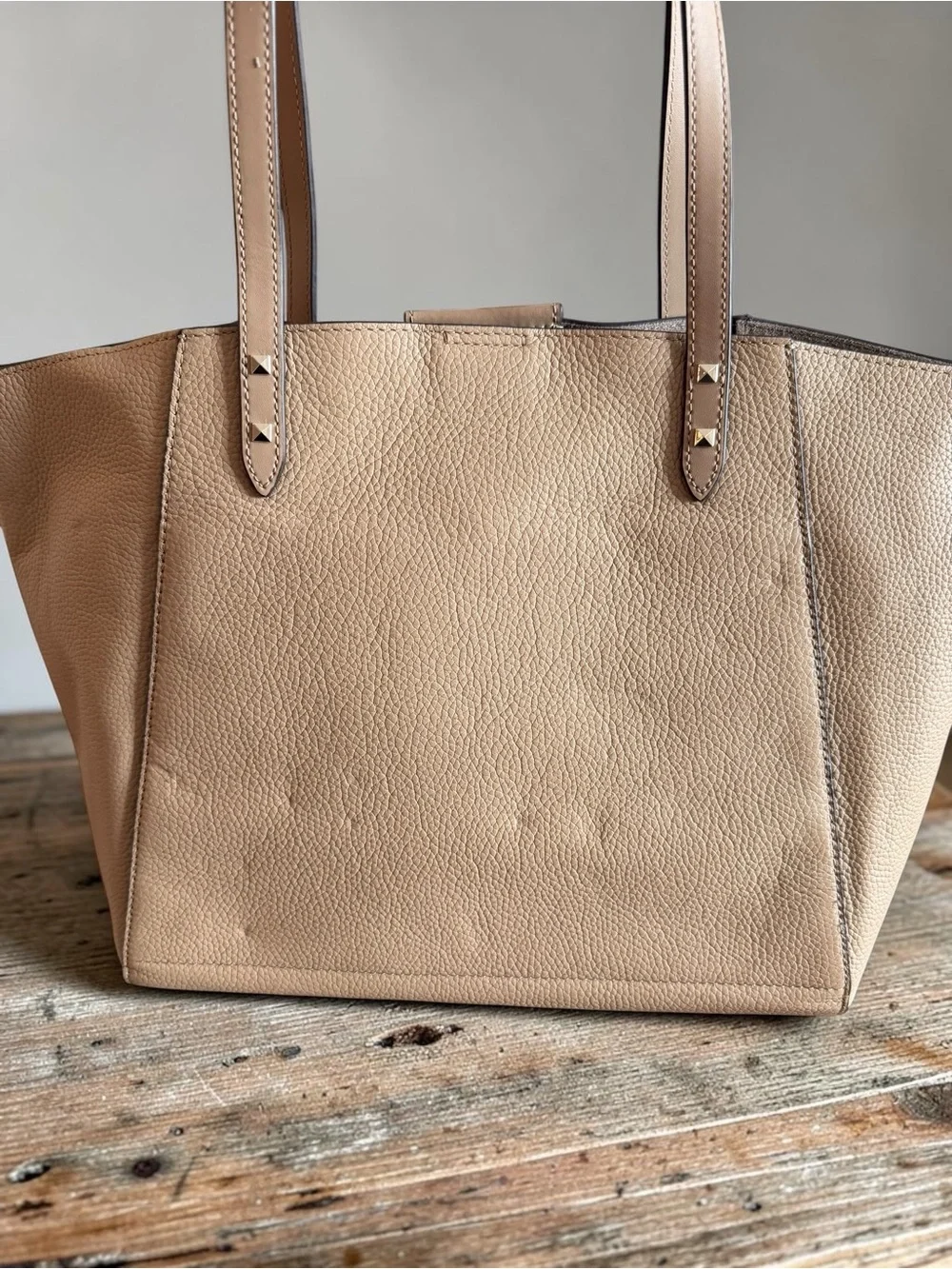 Michael Kors Large Karlie Leather Tote Bag